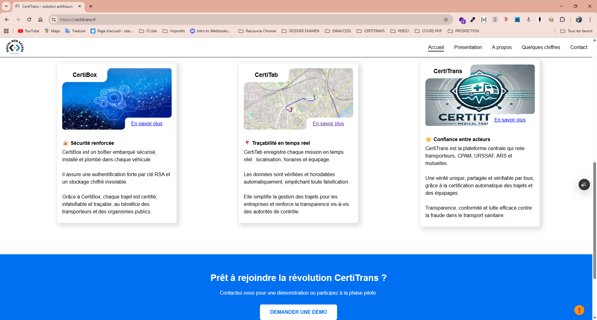Plateforme SaaS de gestion métier - visuel 2